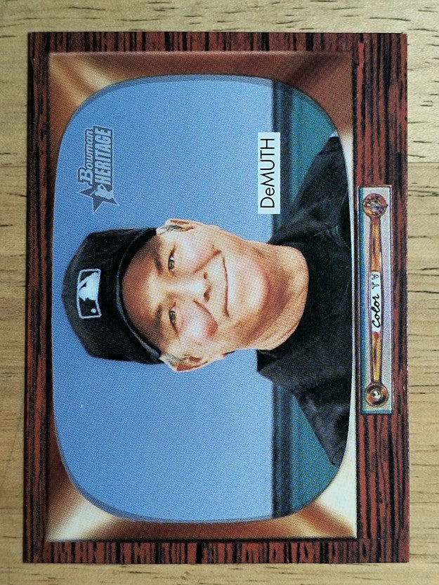 2004 Bowman Heritage #236 Dana DeMuth UMP