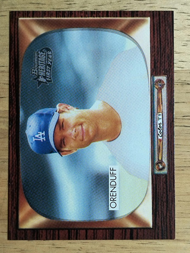 2004 Bowman Heritage #238 Justin Orenduff DP RC