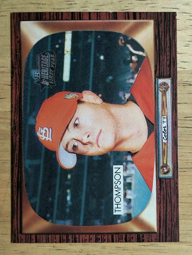 2004 Bowman Heritage #239 Brad Thompson FY RC