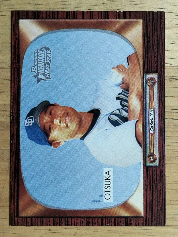2004 Bowman Heritage #271 Akinori Otsuka FY SP RC