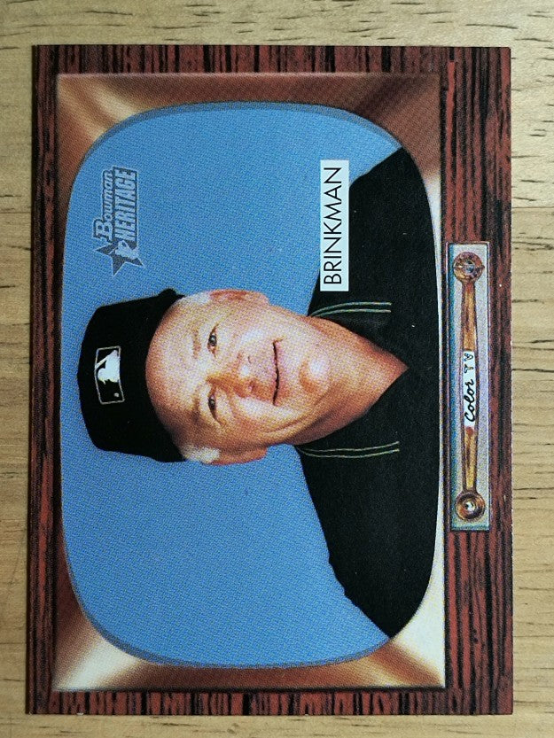 2004 Bowman Heritage #272 Joe Brinkman UMP