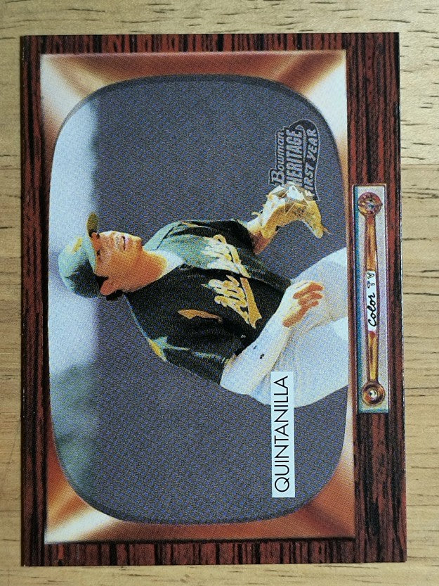 2004 Bowman Heritage #273 Omar Quintanilla FY RC