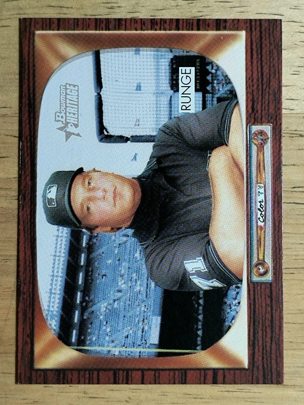 2004 Bowman Heritage #274 Brian Runge UMP