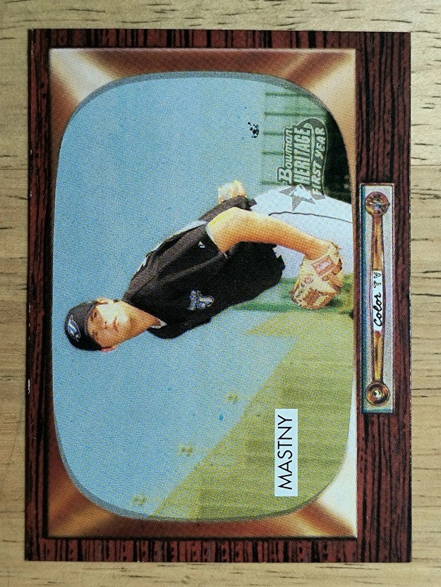 2004 Bowman Heritage #275 Tom Mastny FY RC