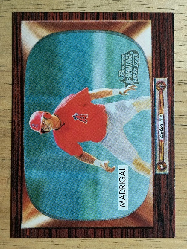 2004 Bowman Heritage #277 Warner Madrigal FY RC