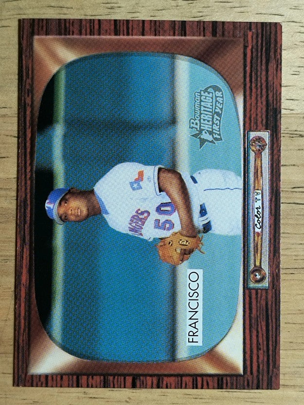 2004 Bowman Heritage #284 Frank Francisco FY RC
