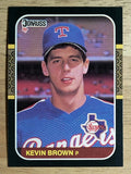 1987 Donruss #627 Kevin Brown RC