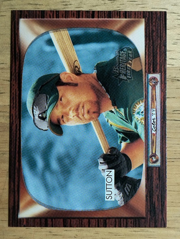 2004 Bowman Heritage #297 Don Sutton FY RC