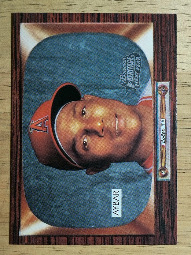 2004 Bowman Heritage #305 Erick Aybar FY RC