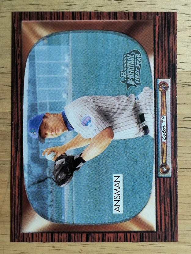 2004 Bowman Heritage #308 Craig Ansman FY RC