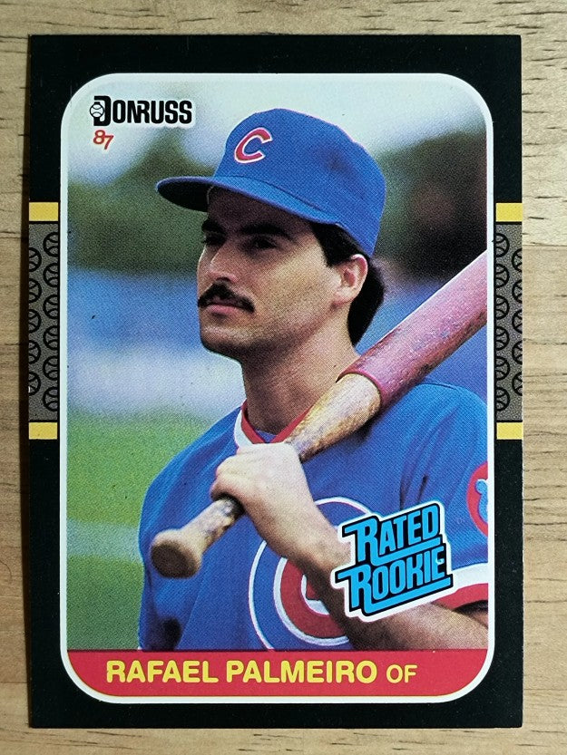 1987 Donruss #43 Rafael Palmeiro RC