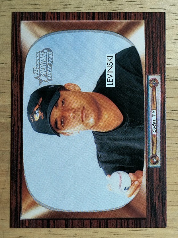 2004 Bowman Heritage #313 Donald Levinski FY RC