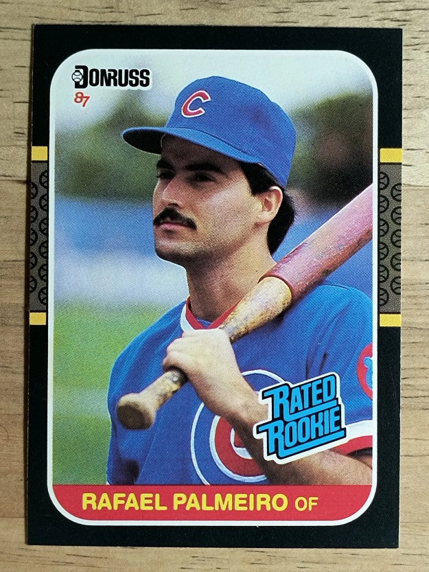 1987 Donruss #43 Rafael Palmeiro RC