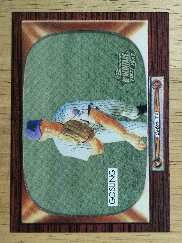 2004 Bowman Heritage #322 Mike Gosling FY RC