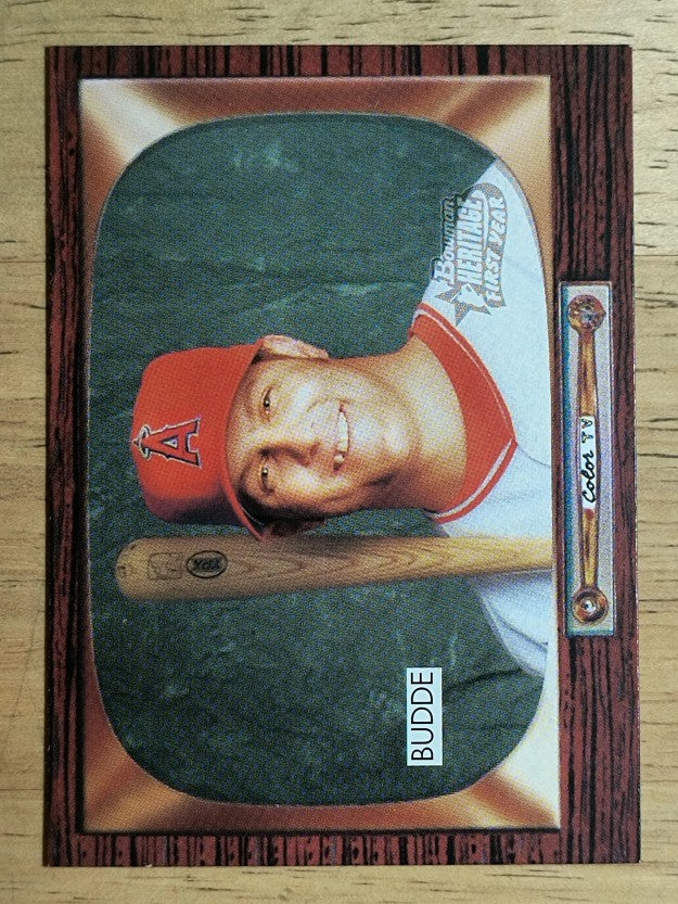 2004 Bowman Heritage #323 Ryan Budde FY RC
