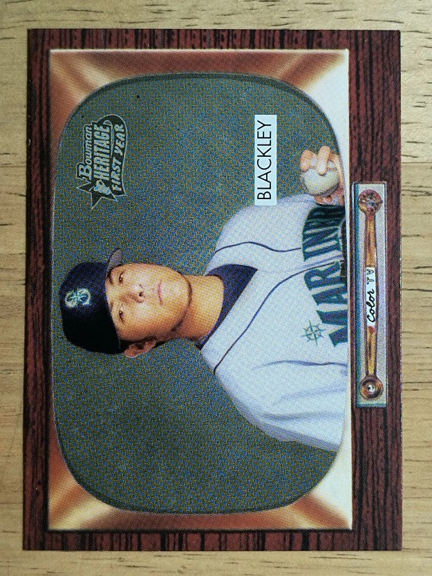 2004 Bowman Heritage #326 Travis Blackley FY RC