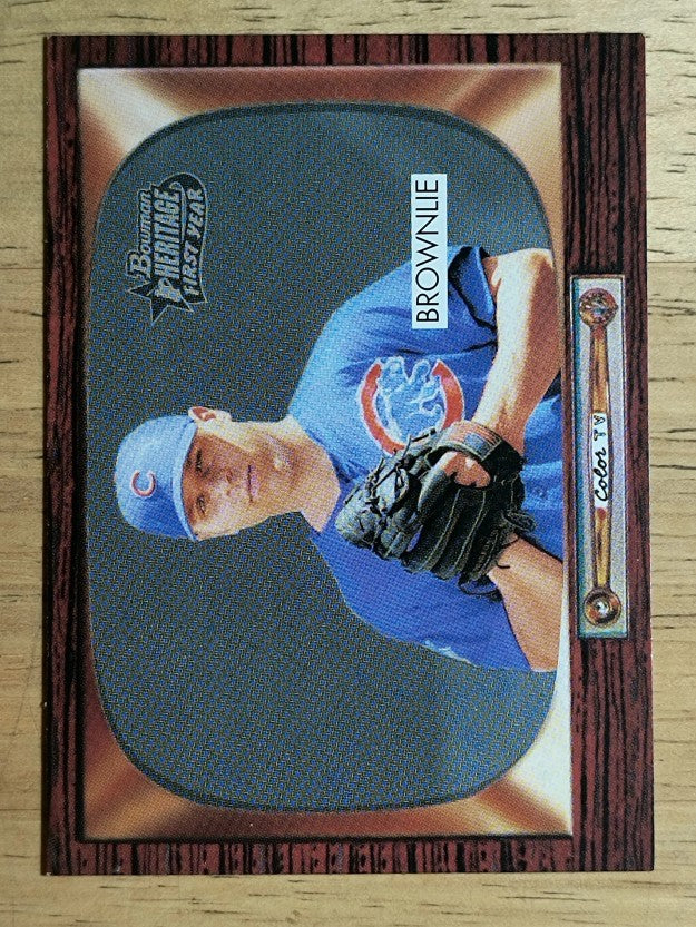 2004 Bowman Heritage #331 Bobby Brownlie FY RC