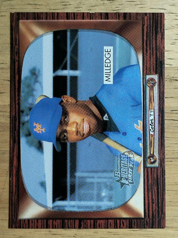 2004 Bowman Heritage #332 Lastings Milledge FY RC