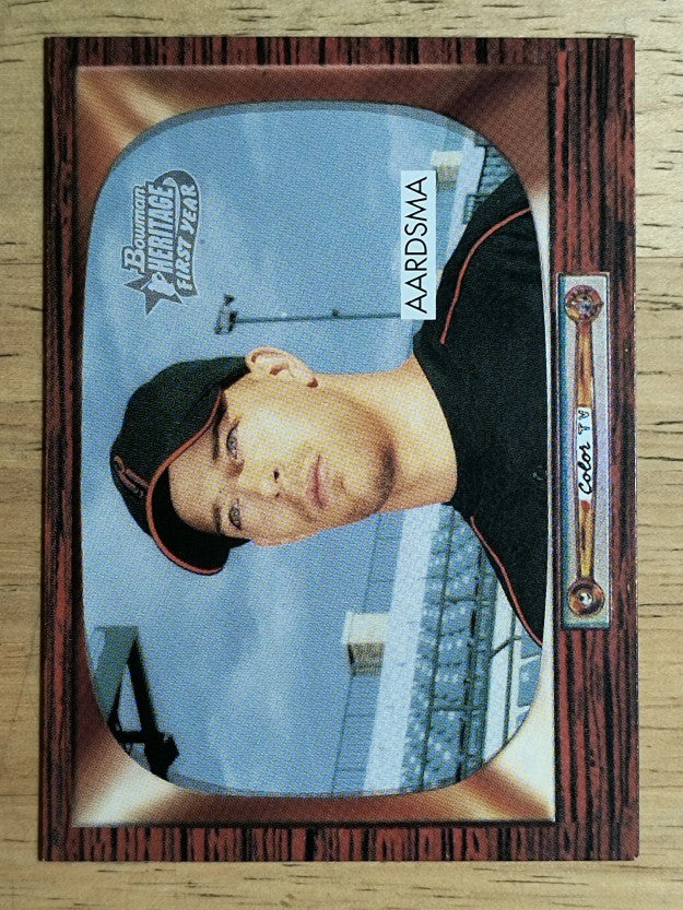 2004 Bowman Heritage #336 David Aardsma FY RC