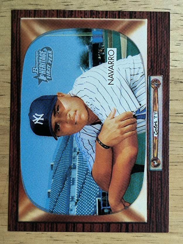 2004 Bowman Heritage #338 Dioner Navarro FY RC