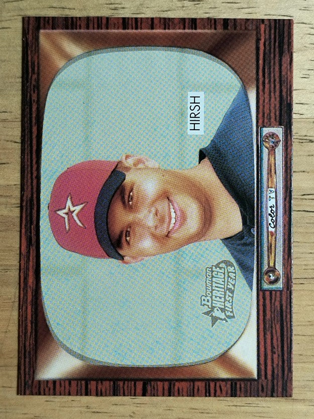 2004 Bowman Heritage #340 Jason Hirsh FY RC