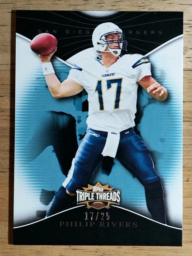 2009 Topps Triple Threads Sapphire #5 Philip Rivers