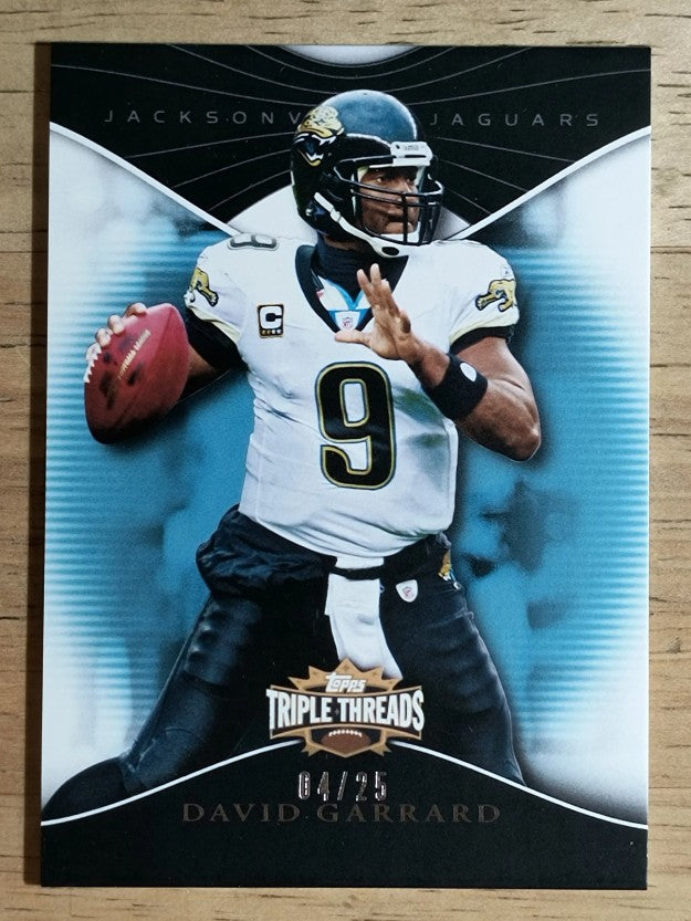2009 Topps Triple Threads Sapphire #10 David Garrard