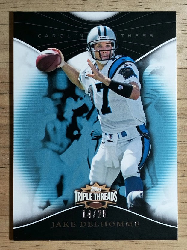 2009 Topps Triple Threads Sapphire #15 Jake Delhomme