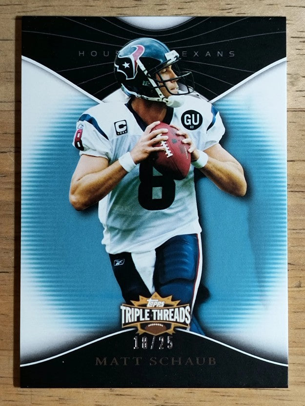 2009 Topps Triple Threads Sapphire #18 Matt Schaub