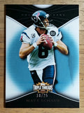 2009 Topps Triple Threads Sapphire #18 Matt Schaub