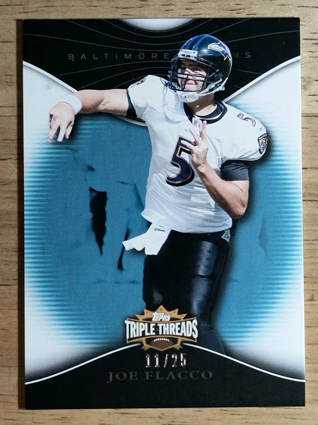 2009 Topps Triple Threads Sapphire #20 Joe Flacco