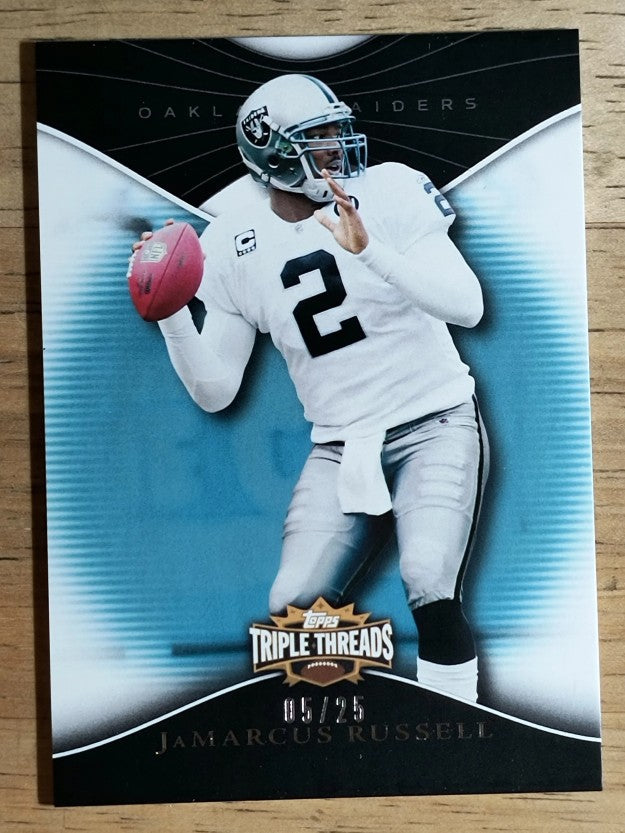 2009 Topps Triple Threads Sapphire #22 JaMarcus Russell