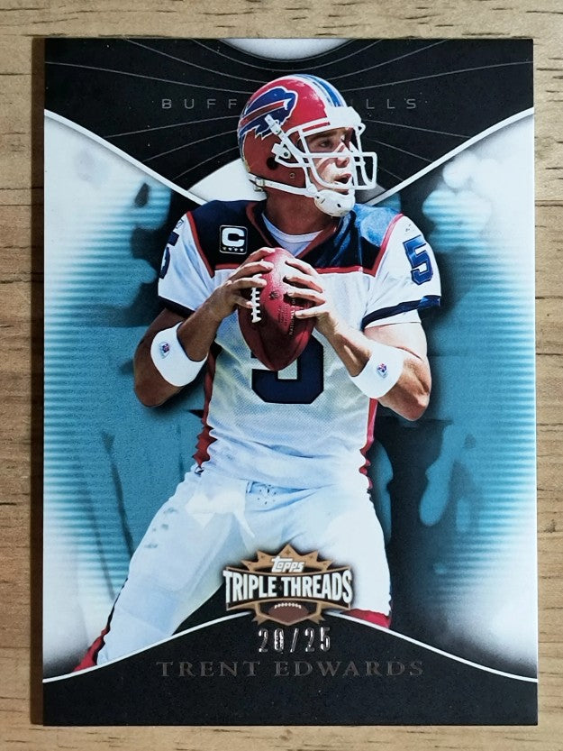 2009 Topps Triple Threads Sapphire #23 Trent Edwards
