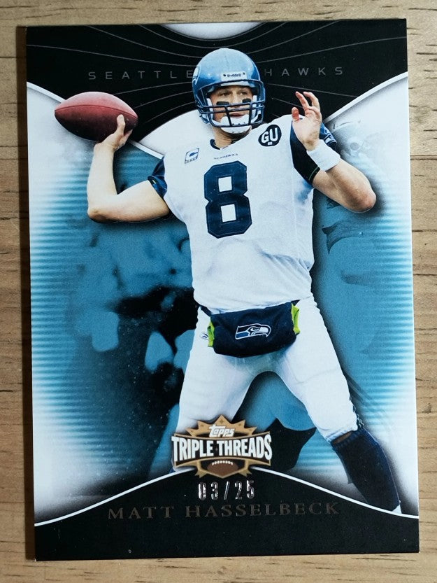 2009 Topps Triple Threads Sapphire #25 Matt Hasselbeck