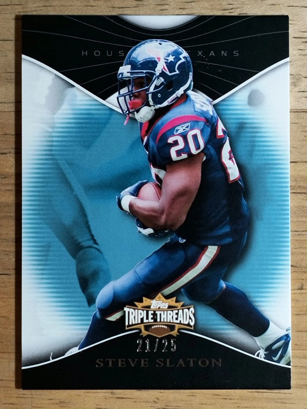 2009 Topps Triple Threads Sapphire #34 Steve Slaton