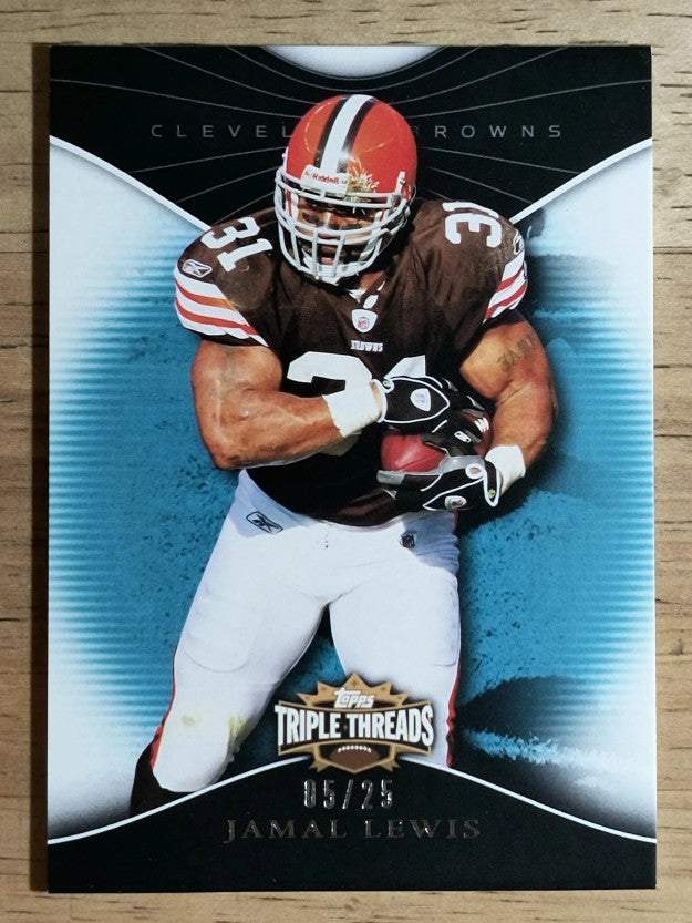 2009 Topps Triple Threads Sapphire #44 Jamal Lewis