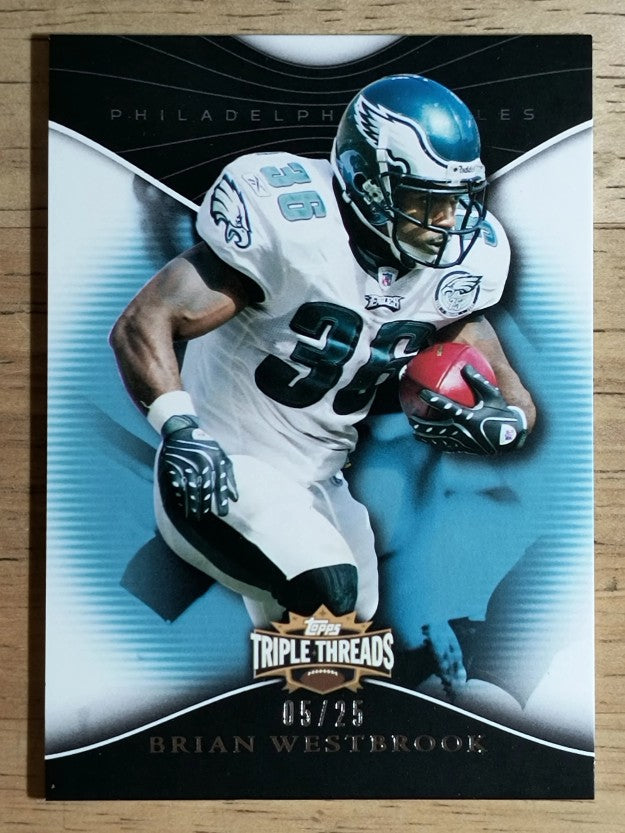 2009 Topps Triple Threads Sapphire #46 Brian Westbrook