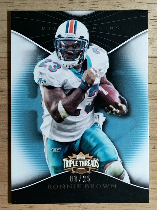 2009 Topps Triple Threads Sapphire #47 Ronnie Brown