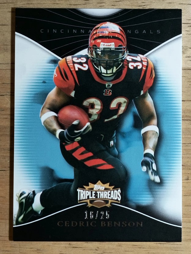 2009 Topps Triple Threads Sapphire #50 Cedric Benson
