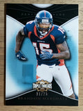 2009 Topps Triple Threads Sapphire #63 Brandon Marshall