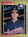 1989 Donruss #642 John Smoltz RC