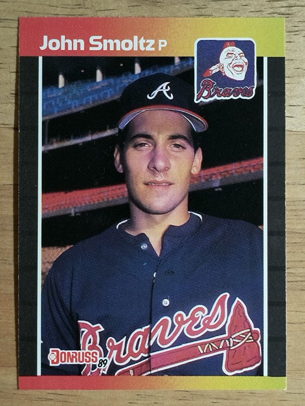 1989 Donruss #642 John Smoltz RC
