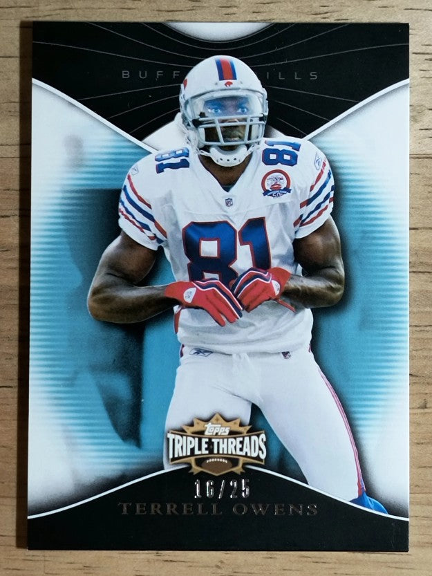 2009 Topps Triple Threads Sapphire #68 Terrell Owens