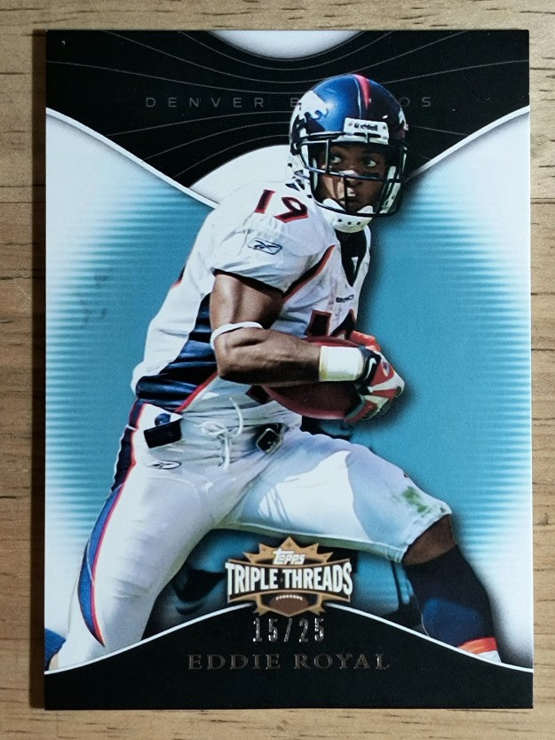 2009 Topps Triple Threads Sapphire #76 Eddie Royal