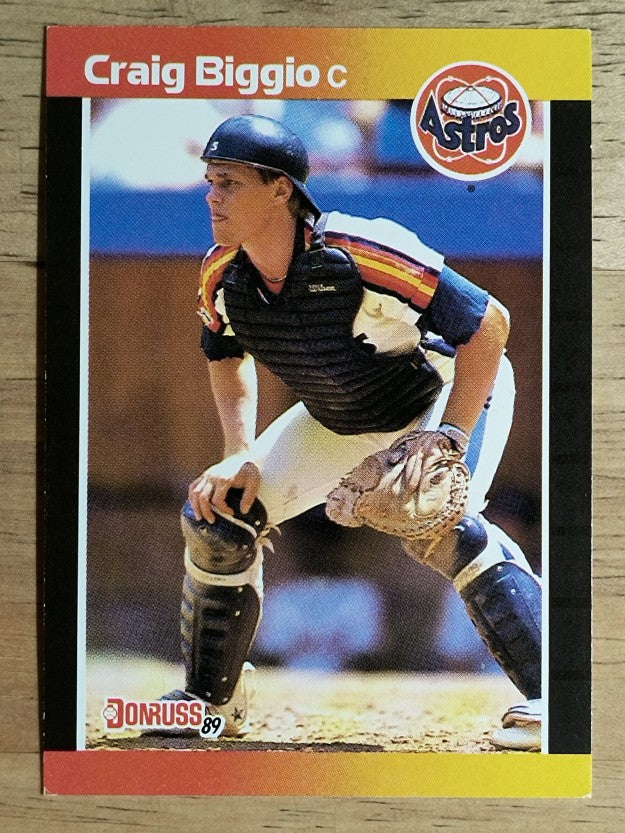 1989 Donruss #561 Craig Biggio DP RC (NM)