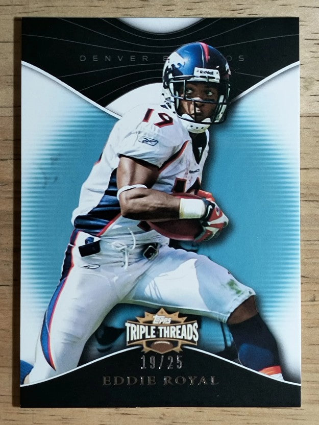 2009 Topps Triple Threads Sapphire #76 Eddie Royal