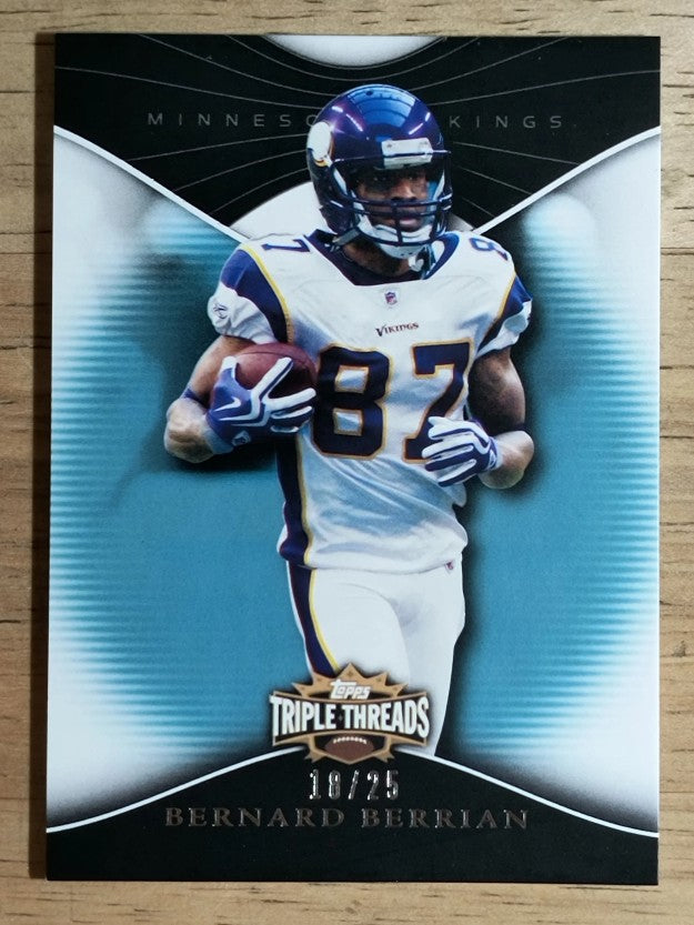 2009 Topps Triple Threads Sapphire #77 Bernard Berrian