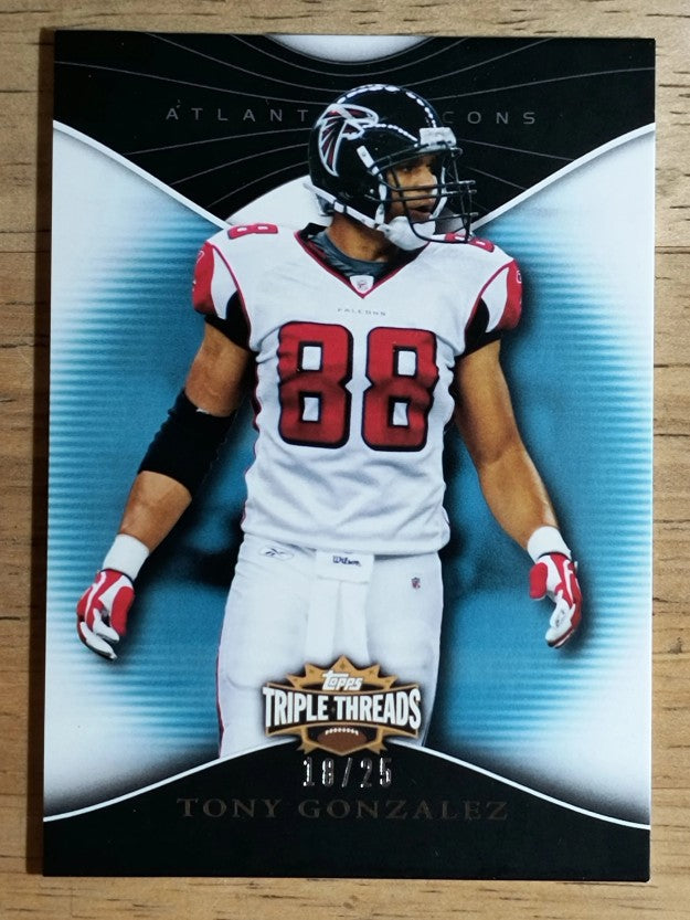 2009 Topps Triple Threads Sapphire #85 Tony Gonzalez