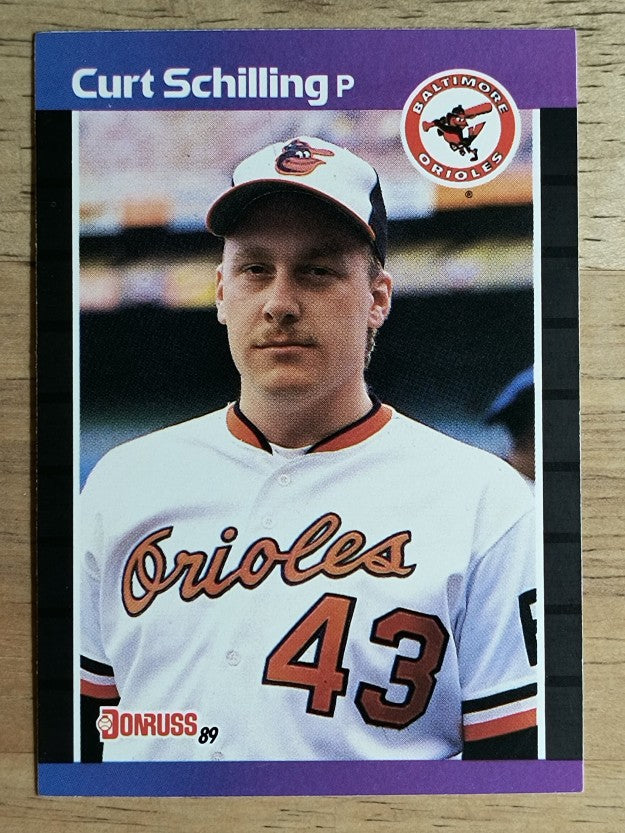1989 Donruss #635 Curt Schilling DP RC