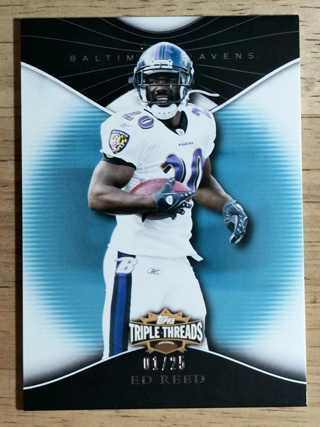 2009 Topps Triple Threads Sapphire #89 Ed Reed